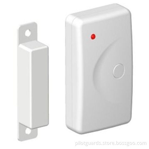 Wireless magnetic door contact/sensor, magnetic door window contact sensor, low-consumption chip